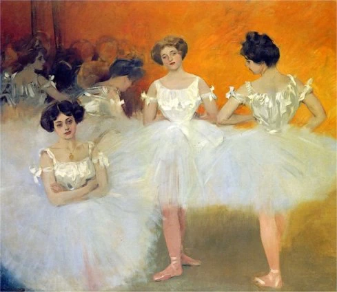 Ramon Casas - Corpo di danza, Cercle del Liceu, Barcellona